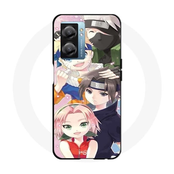 Coque Maniacase för Narzo 50 5G Kakashi Naruto Sasuke Sakura
