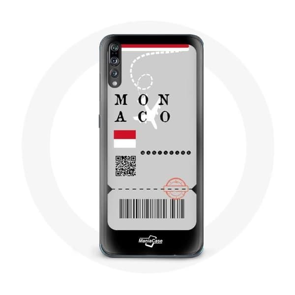 Coque - MANIACASE - Samsung Galaxy P20 Pro - Flybillet Monaco - Blød - Beskyttelse