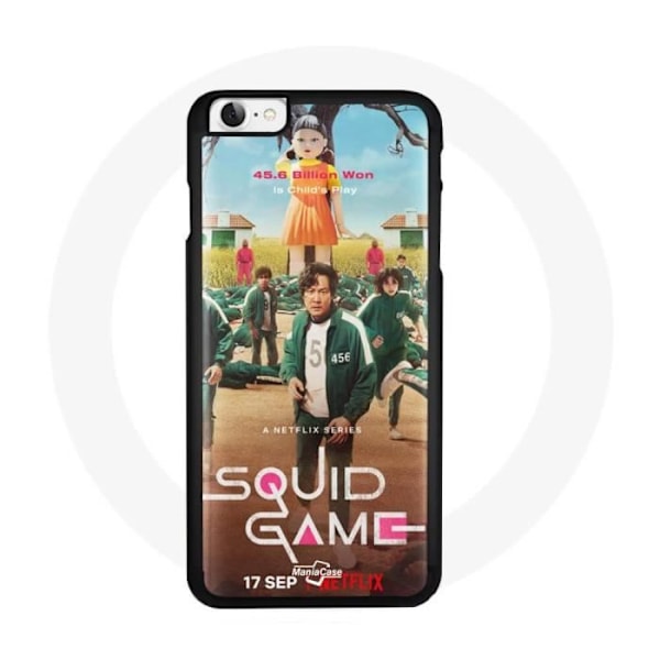 Coque - Squid Game - Iphone 4 - Mjuk - Svart - Unisex