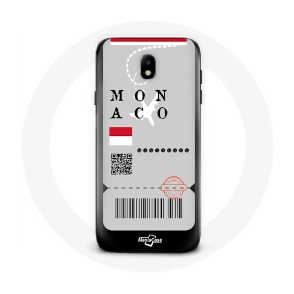 Skydd för Samsung Galaxy J7 2017 Flygbiljett Monaco