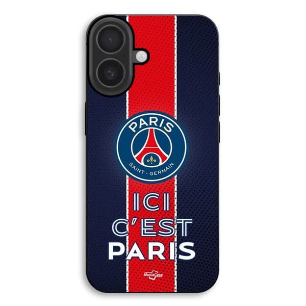 Coque för iPhone 17 PSG-logotyp här är Paris