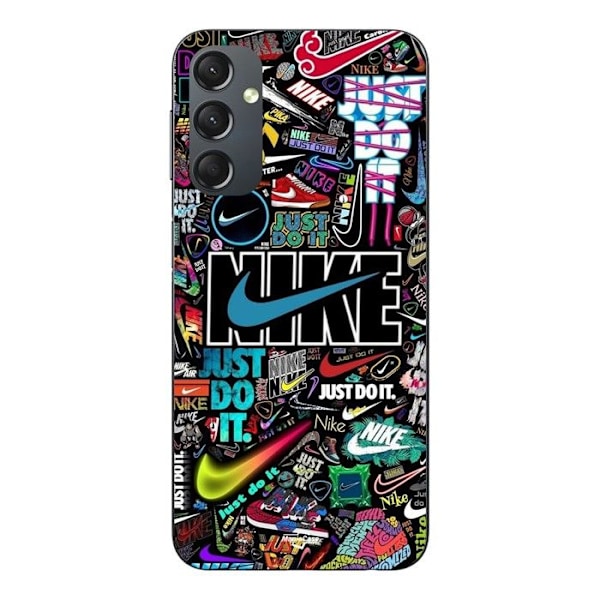 Coque - Nike Air - Samsung Galaxy A24 - Silikon - Färgglad - Just Do It Färgad