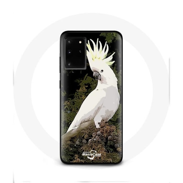 Coque - Kakadu - Samsung Galaxy S11 Plus - Mjuk - Vit - Papegojor Vit