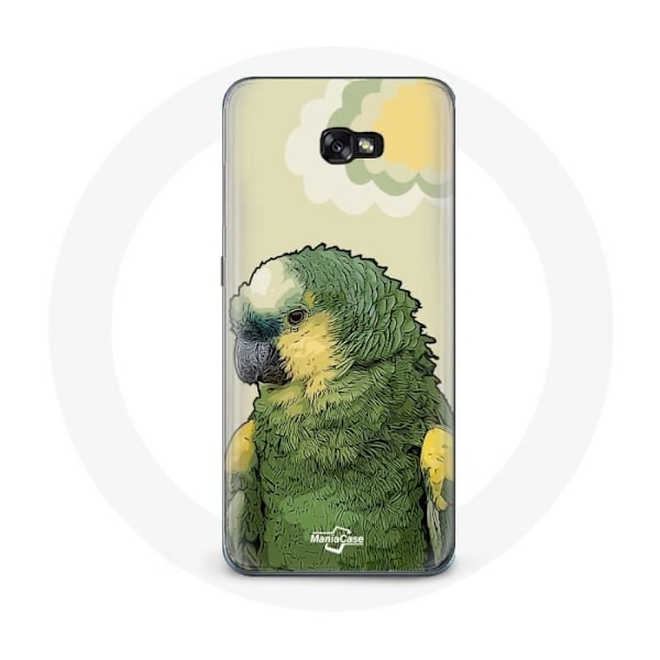 Cover til Samsung Galaxy A5 2016 Amazon Papegøjer Grøn