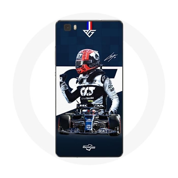 Coque för Huawei P8 Formel 1 Max Verstappen F1-förare Blå