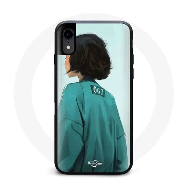 Coque Iphone X Squid Game Nr 067 Kang Sae Byeok