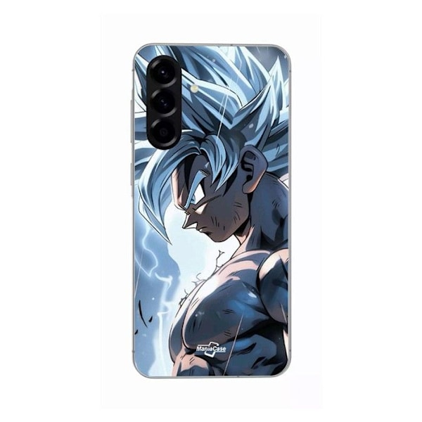 Coque - Maniacase - Galaxy A56 - Silikon - Mjuk - Mönster Goku Svart