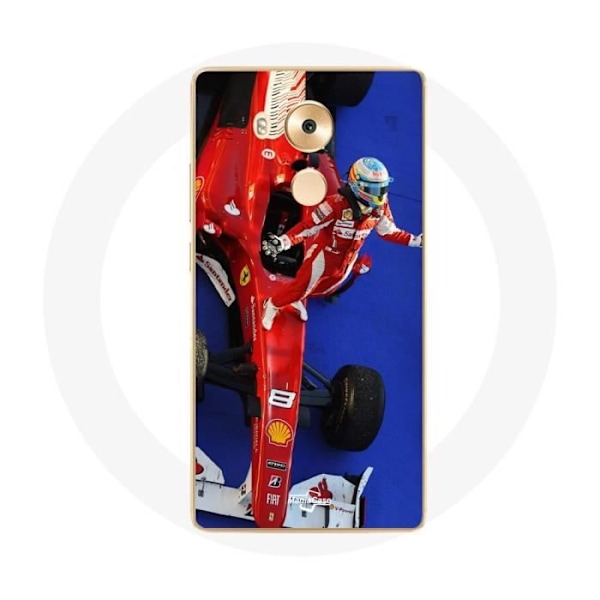 Coque för Huawei Mate 8 Formel 1 Fernando Alonso Formel 1-förare Röd