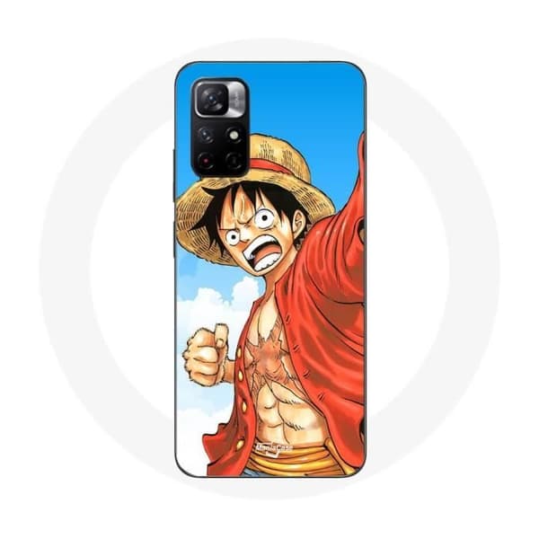 Coque - Monkey D Luffy - Redmi Note 11 5G - Mjukt - Vitt - Unisex