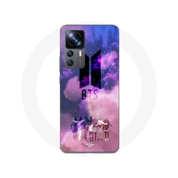 Coque - BTS - Xiaomi 12T - Blød - Sort - Kpop Logo