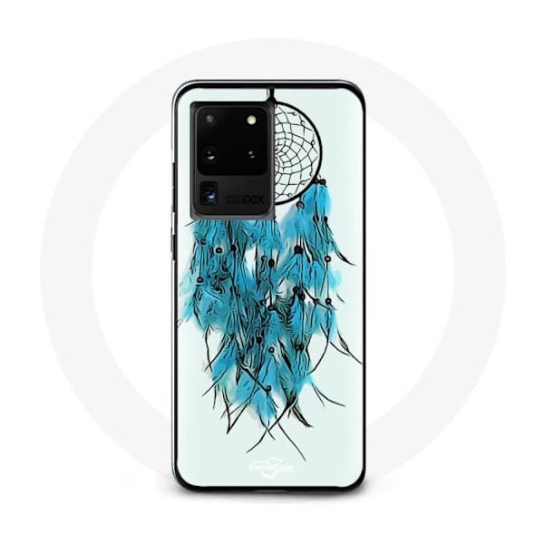 Coque för Samsung Galaxy S20 Ultra Drömfångare Blå Vit Bakgrund