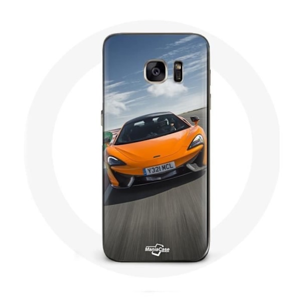 Coque för Samsung Galaxy S6 edge Formel 1 McLaren Orange