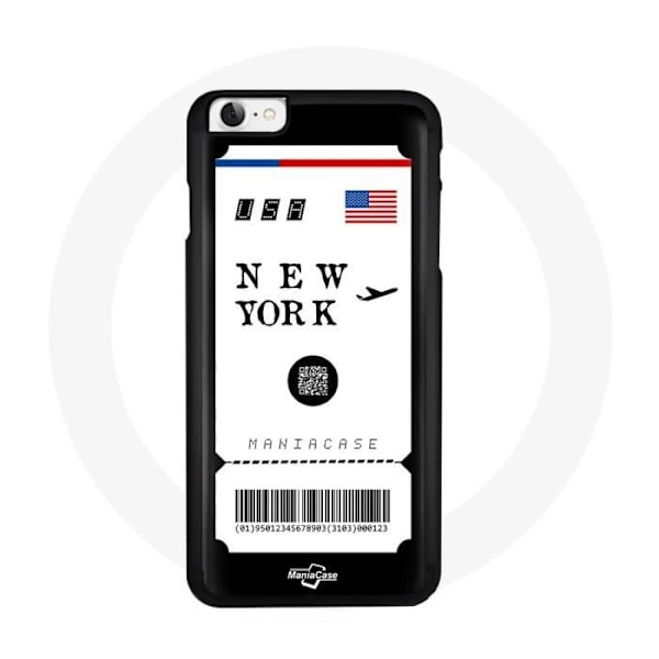 Coque - New York - Iphone 5 - Mjuk - Original design - Svart