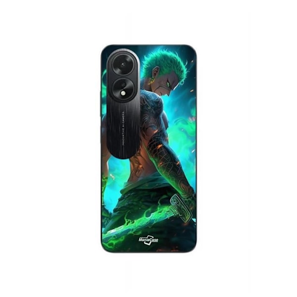 Coque för Oppo A58 One piece Zoro 3D Manga anime Fanart Maniacase