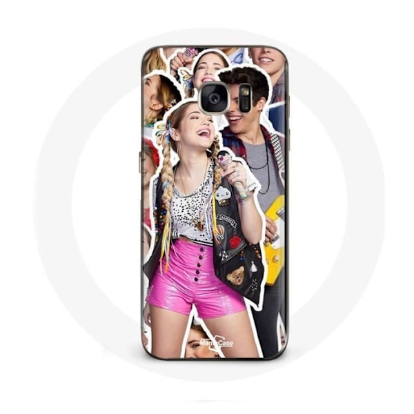 Skyddsfodral för Samsung S6 Följ Dina Drömmar Mía Cáceres och Álvaro Paz