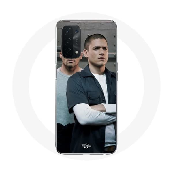 Cover til Oppo A54 5G Prison Break Michael Scofield og Lincoln Burrows
