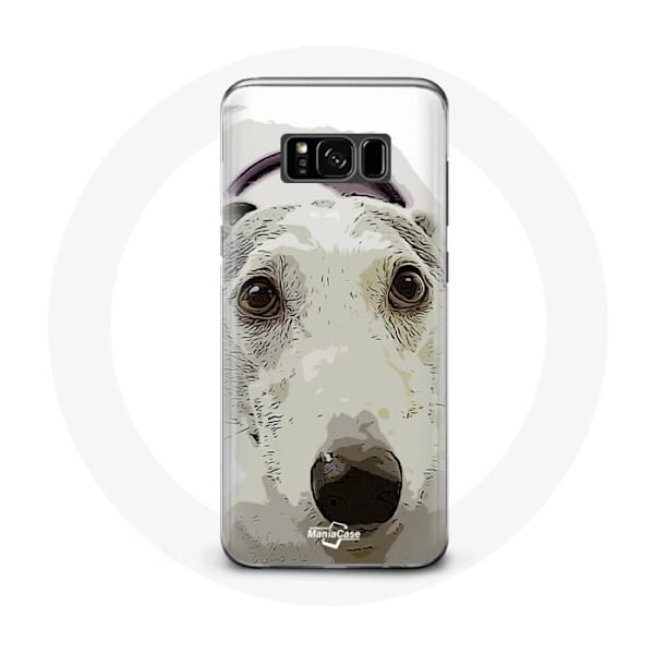 Coque - Samsung - Galaxy S8 Plus - Pitbull hund - Vit - Hård Vit