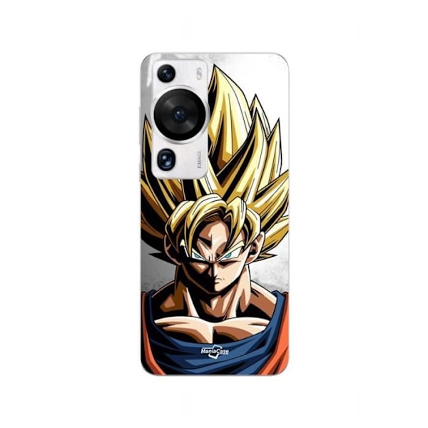 Coque - Maniacase - Huawei P60 Pro - Goku Dragon Ball Z - Mjuk - Svart