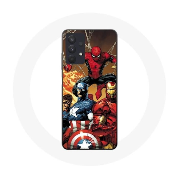 Coque Maniacase för Samsung Galaxy A32 4G Avengers invaders Antika soldater