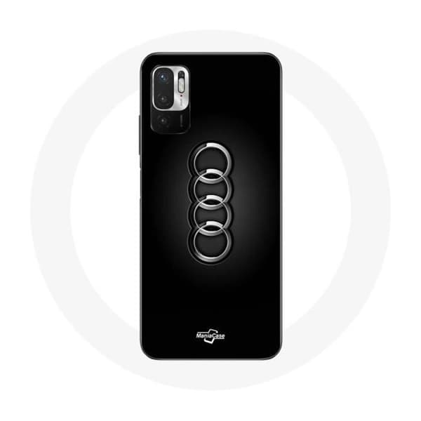 Cover til Xiaomi Redmi Note 10T 5G Audi Logo med sort bund