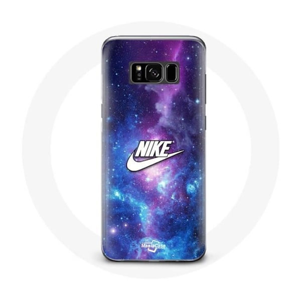 Coque - Nike - Samsung Galaxy S8 - Vit logotyp - Mjuk - Färgad Vit, färgglad