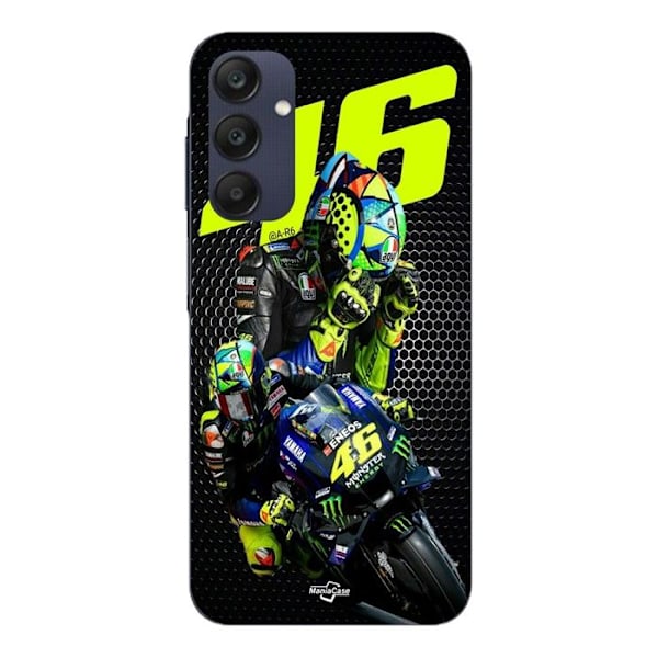 Coque - Valentino Rossi - Samsung Galaxy A25 46 - Silikon - Mjuk - Svart