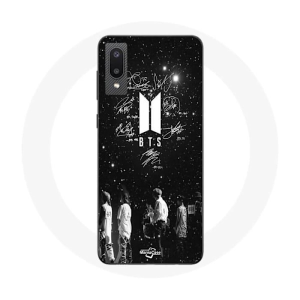 Coque Maniacase för Samsung Galaxy A02 bts signature natthimmel