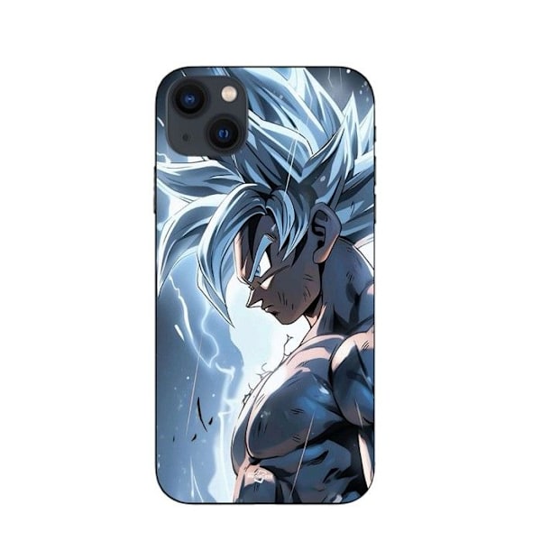 Coque Maniacase för Iphone 13 Songoku ultra instinct svart