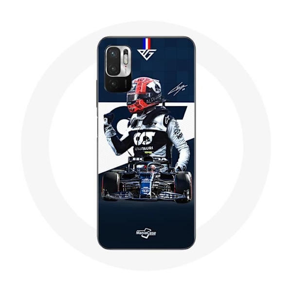 Skydd för Xiaomi Redmi Note 10T 5G Formel 1 Max Verstappen F1-förare Blå