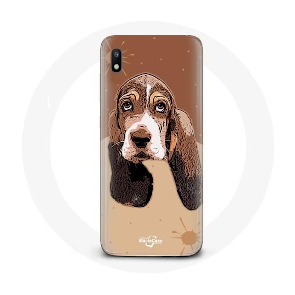 Coque för Samsung Galaxy A10 Basset Hound hundansikte