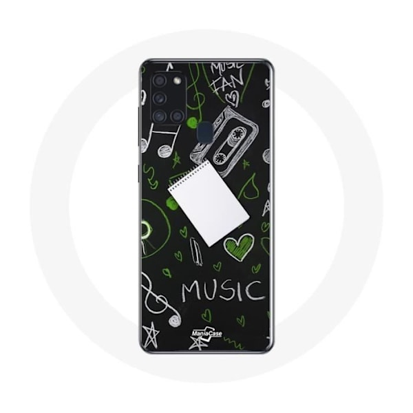 Coque Samsung Galaxy A21S Musik G-klav.