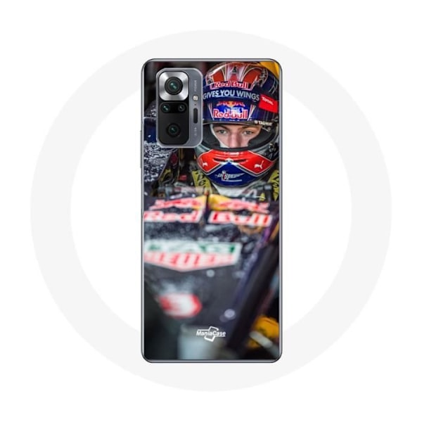 Skydd för Xiaomi Redmi Note 10 Pro Formule 1 Max Verstappen Formel 1-förare