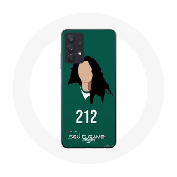 Coque för Samsung Galaxy A32 5G Squid Game Han Mi Nyeo Nummer 212