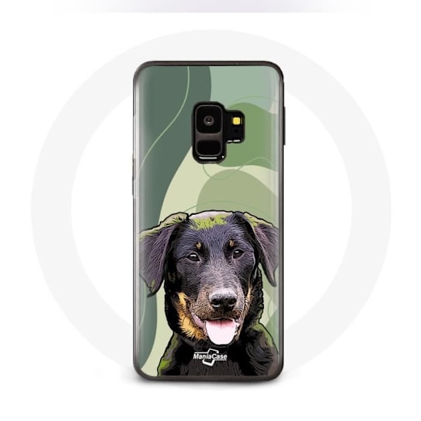 Plånbok för Samsung Galaxy S9 Plus Beauceron Svart Hundras