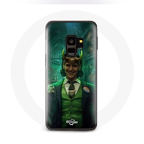 Coque för Samsung Galaxy S9 Plus Loki Thor Ragnarok med Hörlurar Visar Karaktär Serie Säsong 1