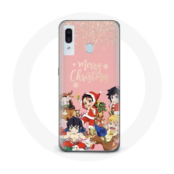 Coque pour Samsung Galaxy A20e Demon Slayer Hyvää joulua anime-mangaJuliste
