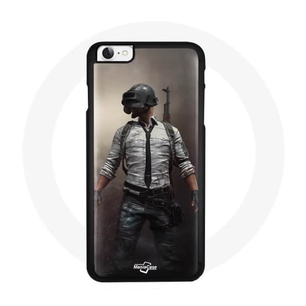 Coque - PUBG - Iphone 7 - Pehmeä - Musta - Synteettinen
