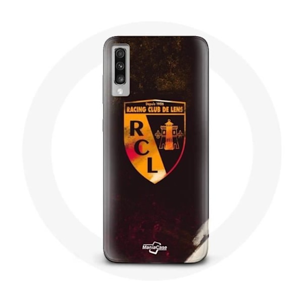 Coque Samsung Galaxy A70 rcl lins orange svart bakgrund