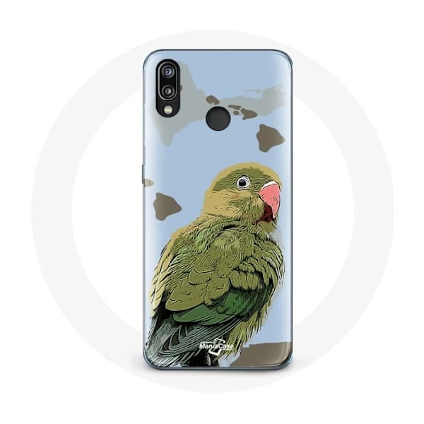 Coque - Huawei - P20 Lite - Mjuk - Grön - Papegojor Fåglar Grön