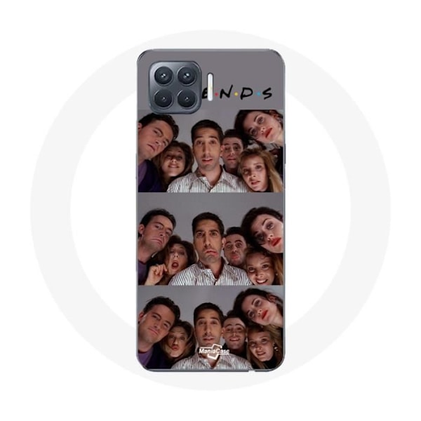 Coque - Oppo - A93 - Blød - Grå - Venner