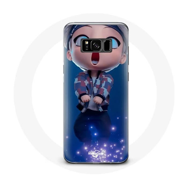 Cover til Samsung Galaxy S8 Plus BTS TinyTAN Animation V Mic Drop