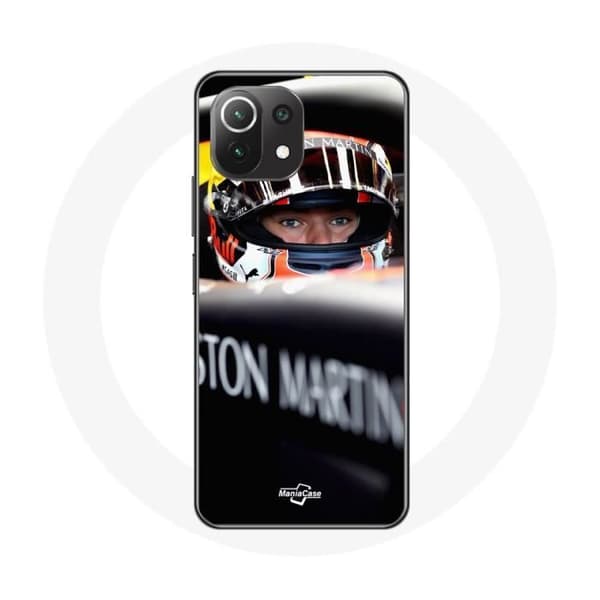 Cover - Xiaomi - Mi 11 Lite - Formel 1 - Max Verstappen - Blød - Sort
