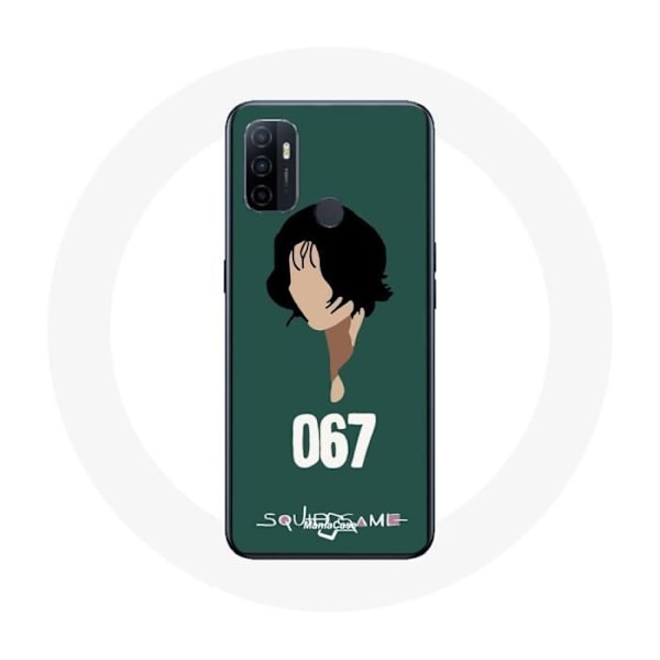 Coque Oppo A53 Squid Game Kang Sae Byeok Ansikte