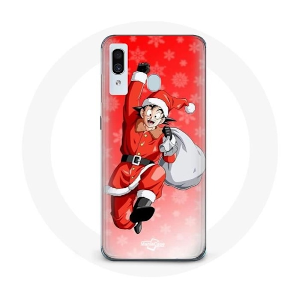 Coque - Maniacase - Samsung Galaxy A20e - Anime Son Goku - Skydd - Mjuk Svart