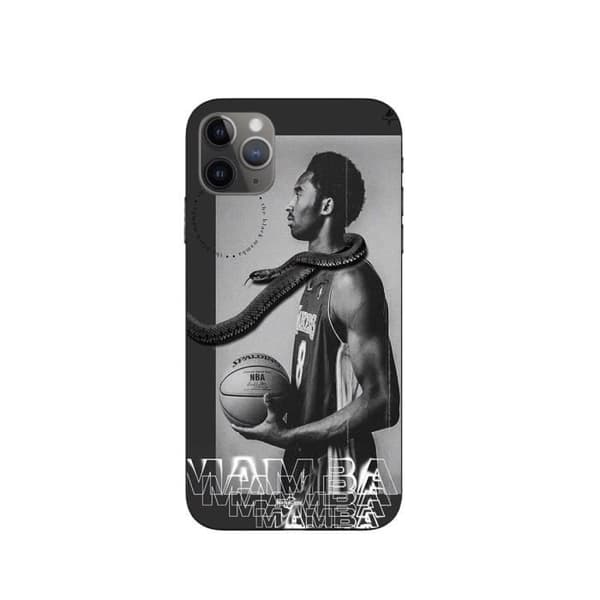 Coque maniacase til iPhone 11 Pro Max Kobe Bryant NBA black mamba mentalitet