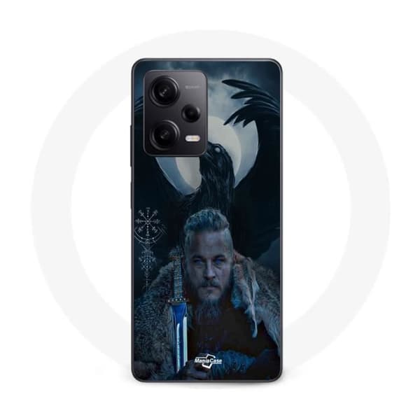 Coque Maniacase til Xiaomi Redmi Note 12 Pro 5G Vikings Ragnar Lothbrok Ravn