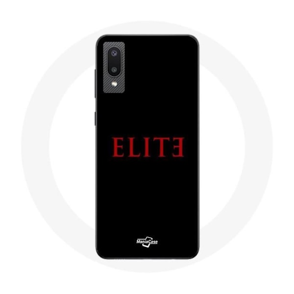 Coque för Samsung Galaxy A02 Elite Säsong 5 Logotyp Röd Svart Bakgrund
