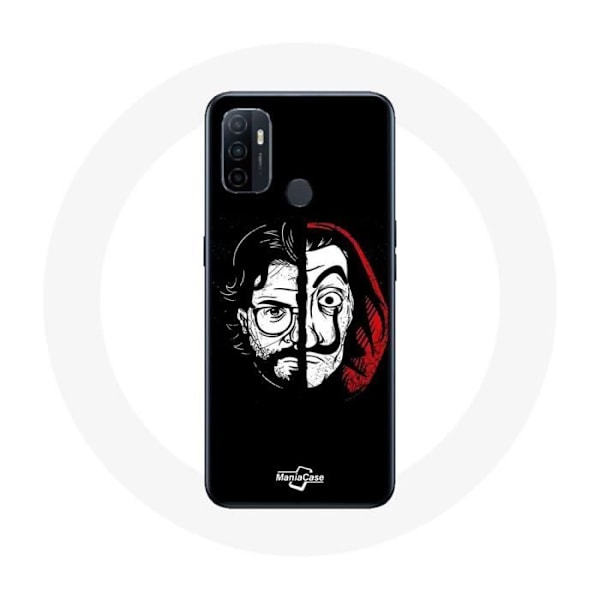 Coque - La casa de papel - Oppo A53 - Mjuk - Stötskydd - Svart
