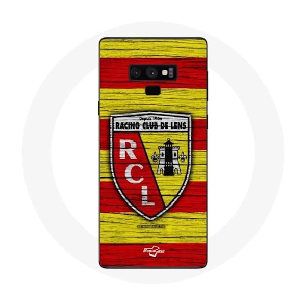 Coque Samsung Galaxy Note 9 rcl lins original gul och röd