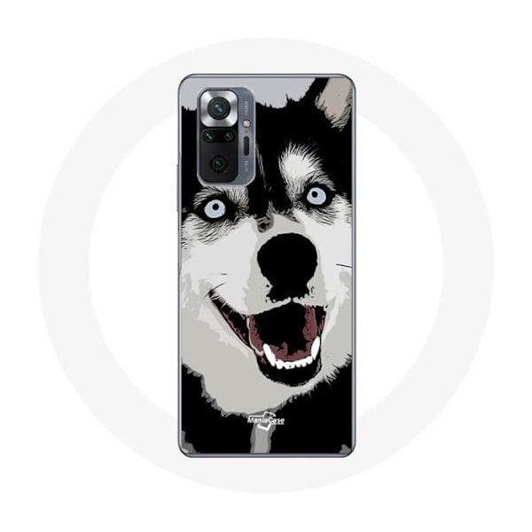 Coque för Xiaomi Redmi Note 10 Pro Siberian Husky Blå Ögon